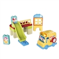 OBL767251 - Mini electric bus with blocks
