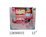 OBL767459 - 12 inch 12 sound table match be pillow doll clothing accessories