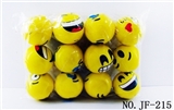 OBL767678 - 6.3 ball cmPU yellow smiley face expression