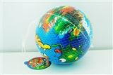 OBL767697 - 9 inches fish color printing ball