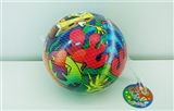 OBL767701 - 9 inches sponge color printing ball