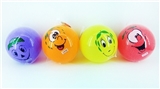OBL767727 - 9 inches single printed grin ball