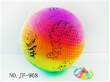 OBL767871 - 9 inches ball rainbow insects