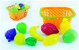 OBL767961 - 9 PCS basket with fruits