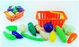 OBL767972 - 12 PCS basket with vegetables