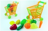 OBL767979 - Cart with fruits and vegetables 10 PCS
