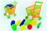 OBL767981 - Cart with vegetables fruit 9 PCS