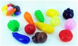 OBL768000 - Fruits and vegetables 12 PCS