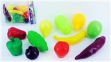 OBL768009 - Fruits and vegetables 11 PCS