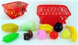 OBL768018 - Fruits and vegetables 10 PCS