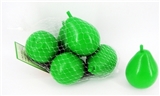 OBL768096 - Green pear 6 PCS