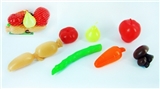 OBL768106 - Fruits and vegetables 7 PCS