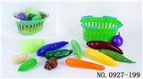 OBL768118 - Big basket with vegetables 12 PCS