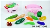 OBL768127 - 12 PCS small basket with vegetables