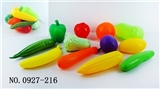 OBL768134 - Fruits and vegetables, 12 PCS