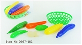 OBL768141 - Vegetable basket with 7 PCS