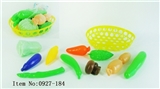 OBL768143 - Vegetable basket with 10 PCS