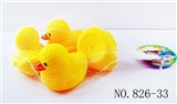 OBL768227 - 捏捏叫6号大黄鸭4只装