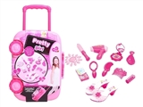 OBL769218 - 过家家拉杆箱粉红饰品13件套