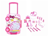 OBL769227 - HELLO KITTY医具拉杆箱红色女孩款19件