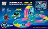 OBL769269 - 夜光杂技360°单环赛车软轨道