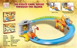 OBL769375 - 海盗冒险乐园小火车冲关轨道积木
