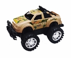 OBL770423 - Two inertial suv (22 cm real mini floats army color, desert color 2 color, orange)