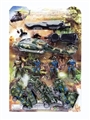 OBL770604 - Pull camouflage of military aircraft