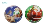 OBL770725 - 6.3 CM PU Christmas ball 2 grain of loading