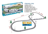 OBL771448 - 电动灯光火车轨道套装(全长457CM)