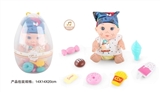 OBL771785 - 9寸娃娃3款混装带6声IC带糖果食物配件7样