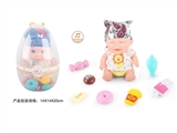 OBL771790 - 9寸娃娃3款混装带6声IC带糖果食物配件7样