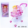 OBL772333 - Iron trolley female doll