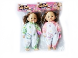 OBL772762 - 14 inch cotton body 12 acoustic music doll (2 color, orange)