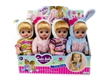 OBL772787 - 13 inch standing music doll (4 mixed 8 / box)