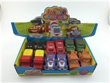 OBL773969 - Cars six conventional (soft rubber lining design plastic wheel sliding function) 12 PCS/carton