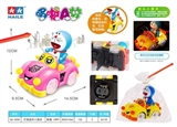 OBL774728 - 哆啦A梦电动万向城市小跑车手提灯笼(音乐+灯光)