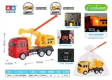 OBL774740 - 电动万向挖掘机手提灯笼(音乐+炫彩懑天星灯光)