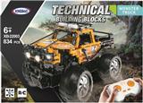 OBL792516 - 怪兽卡车（黄）  834PCS