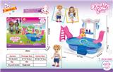 OBL804923 - 6-inch real kabibi girls match swimming pool theme