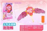 OBL805067 - Electric flamingos bubbles stick