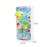 OBL805076 - Electric parrot bubble machine