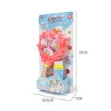 OBL805083 - Electric flamingos magic wand bubble machine