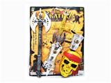 OBL805245 - The axe hand mask wristbands electroplating pirate swords