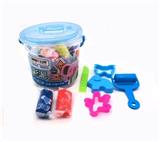 OBL805462 - Plastic buckets small clay color