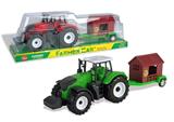 OBL805565 - Inertia big farmer car drag wooden red and green color