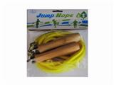OBL805671 - Wooden handle hardware button to skip rope