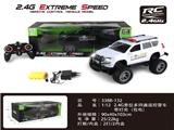 OBL806030 - 1:12  2.4G普拉多四通遥控警车（带灯光.包电）