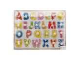 OBL806360 - Puzzle hand grasping the wooden capital letters