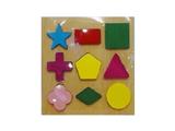 OBL806442 - Wooden geometric puzzles